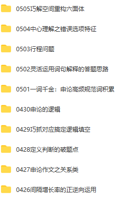 2020省考-冲刺 名师重点难点串讲-1