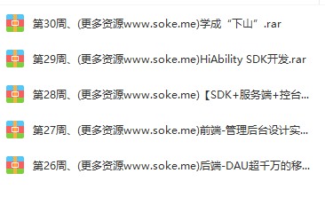 慕课网-2020移动端架构师【就业班】-4