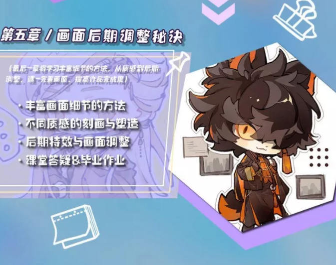 莫那hahn萌系Q版人物插画2021年8月结课【有课件】