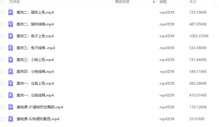 蓉儿ipad水彩分镜少女+萌宠