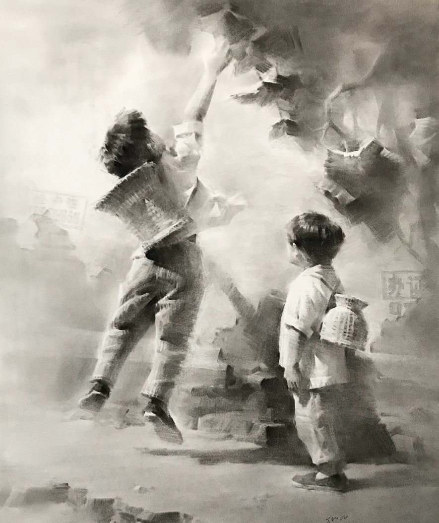 绘画笔迹素描课2019【】
