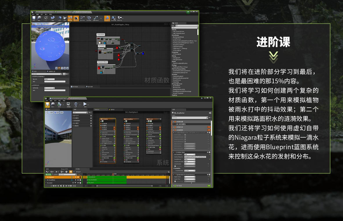 UE4空山新雨后前七周【不加密有素材】