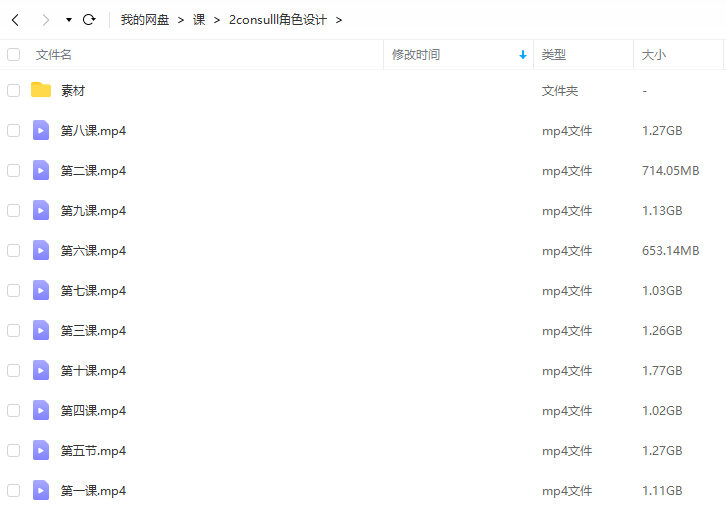 2consulll 角色设计班
