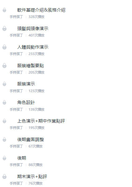 阿持 软萌Q版人物基础与色彩