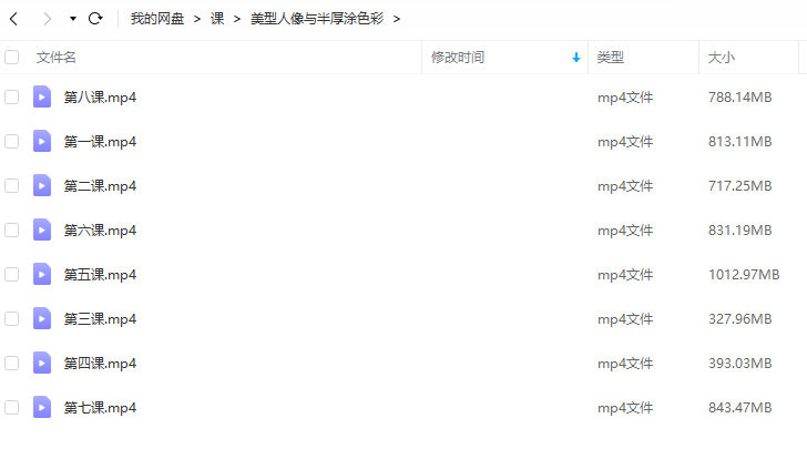 苍顾行 美型人像与半厚涂色彩