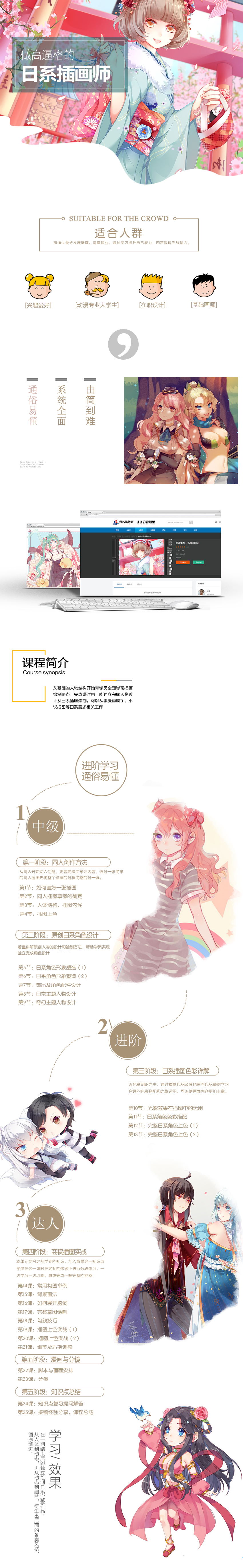 云艺帆教育 日系插画/漫画高级班