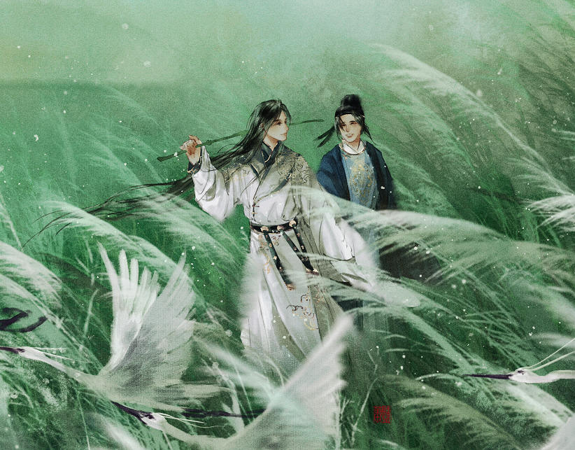 萧陡璧古风场景教程