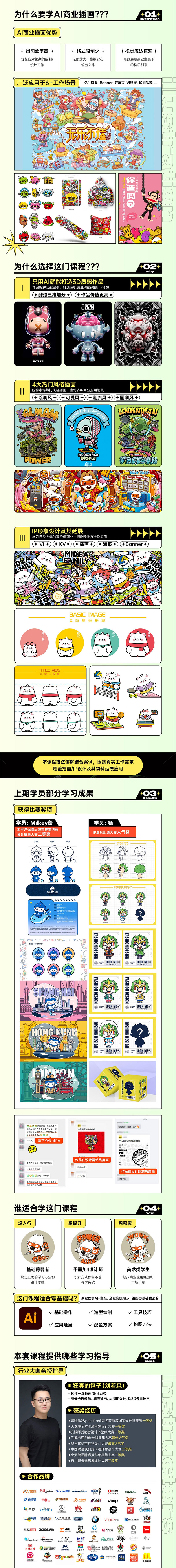 零基础AI商业插画实战班2期-狂奔的包子