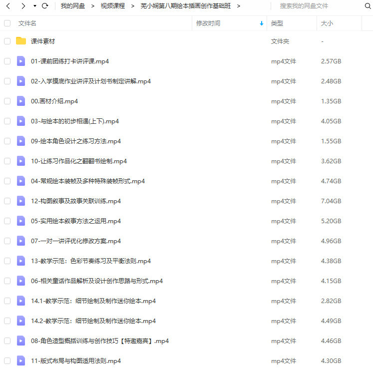芜小娴第八期2021绘本插画创作