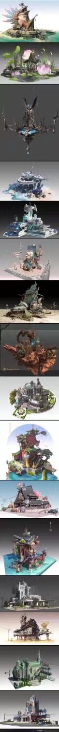 最新徐慕阳附带3D辅助blender绘画第21期2021年6月份完结