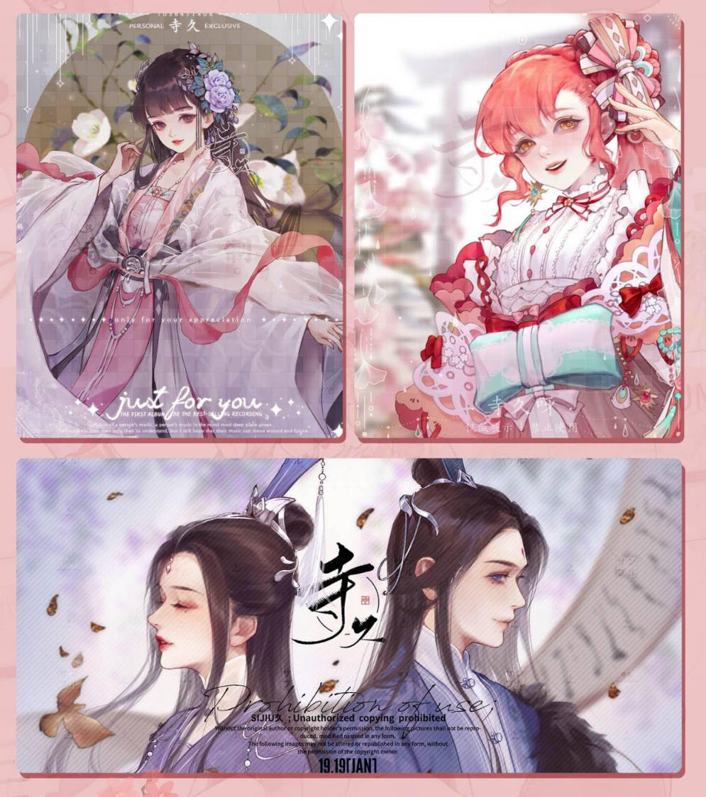 【寺久】日系伪厚涂头像班2021年1月原画人【有课件】