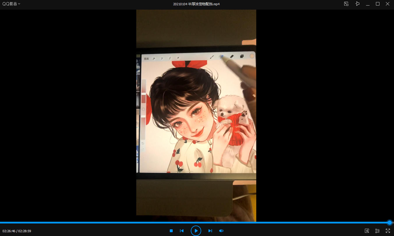 【特惠】2021画仙儿妮妮ipad插画课2021年1月