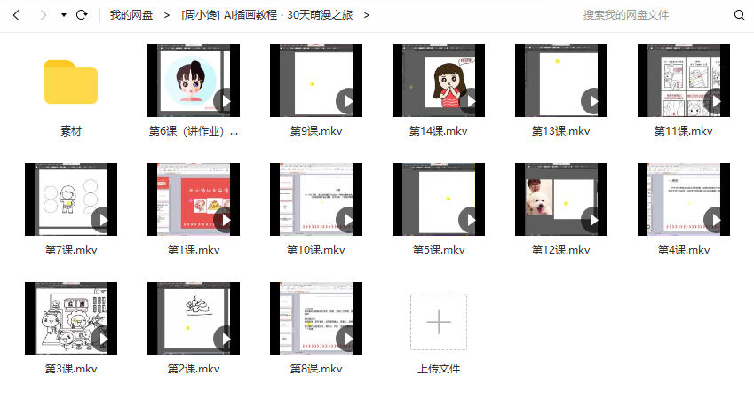 周小馋AI插画30天萌漫之旅【】