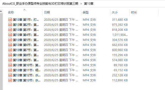 职业手办原型师专业技能与3D打印培训班第三期【】