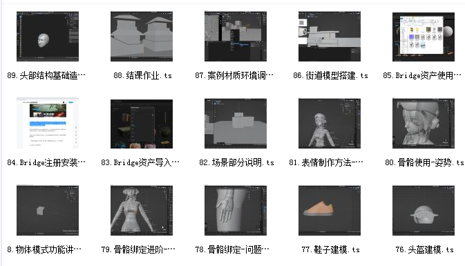 Blender风格化角色全流程课程插图1