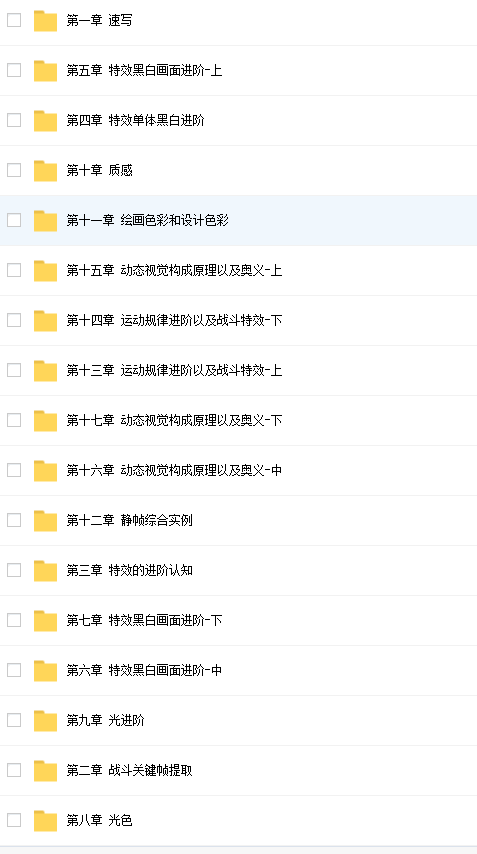游戏特效美术设计-高级班插图2