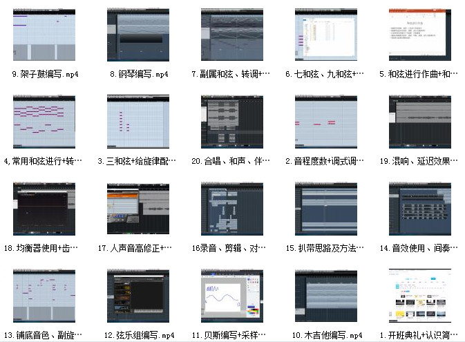 乐才派编曲学习第三届课程基础班网课资源插图1
