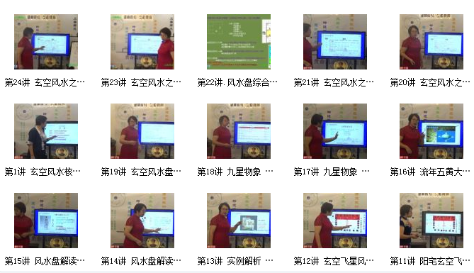 唐誉晏玄空风水真笈视频教程资源插图