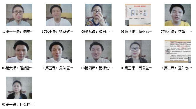 宽元堂盲派八字象法班视频插图1
