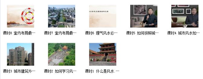 王进武城市居家风水视频插图1