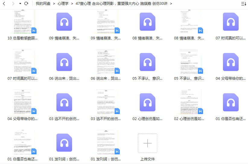 施琪嘉创伤30讲课程插图