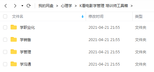 培训师必备工具箱 看电影学管理网课资源插图