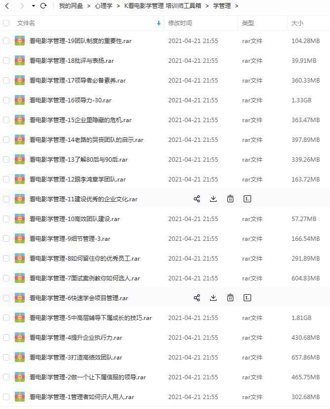 培训师必备工具箱 看电影学管理网课资源插图1