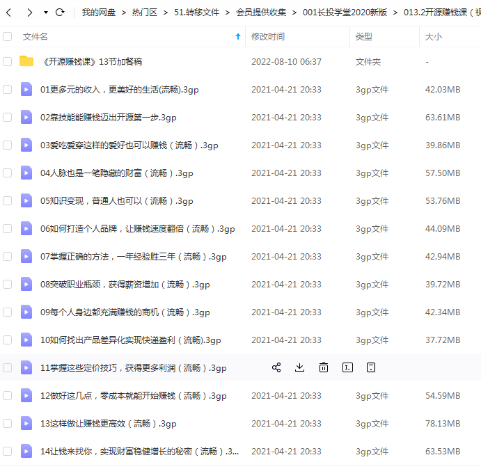长投学堂开源赚钱课（视频版）插图1