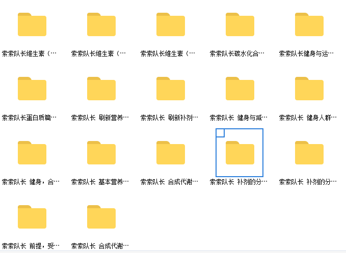 索索队长健身课程插图