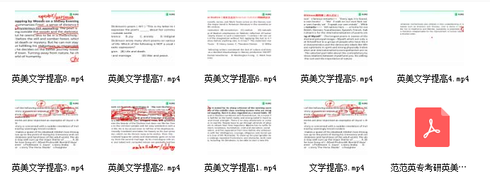范范老师英美文学视频网课资源插图1