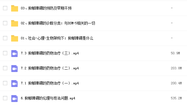 壹心理 抑郁症的临床诊断和5大实用疗法网课资源插图1