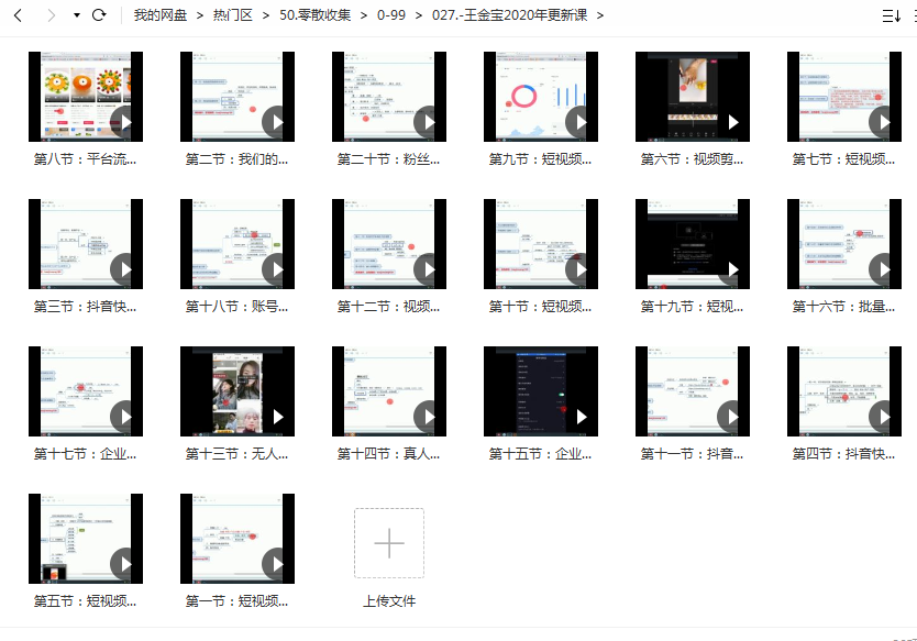 王金宝短视频高级课程插图1