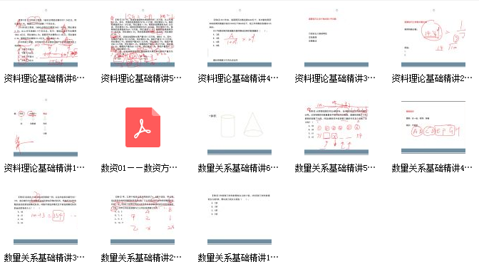 2022省考齐麟数资满分计划班网课资源插图2