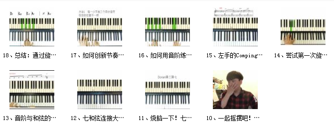 邓亚蒙爵士钢琴实战训练营网课资源插图1