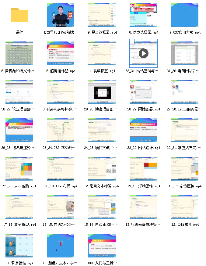 it私塾李巍前端入门课程百度云插图