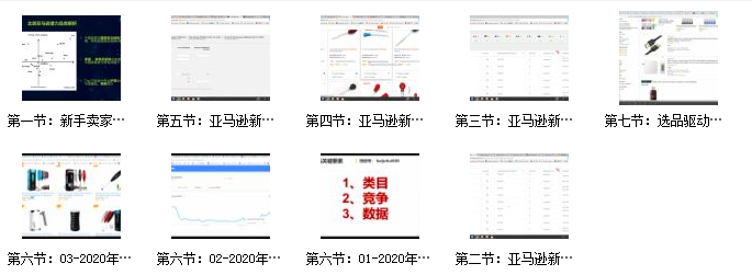 亚马逊全球化开店数据化选品实操技巧【完结】插图1