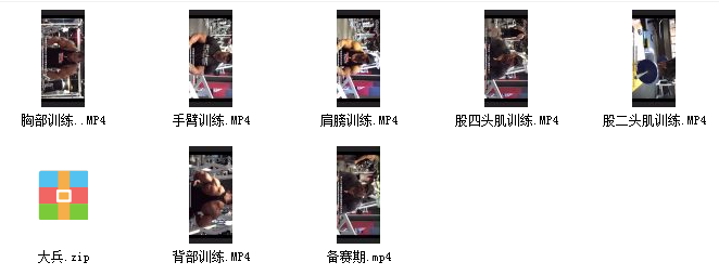 大兵健身教学视频课程资源插图
