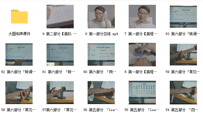 王大园吉他课程百度云资源插图2