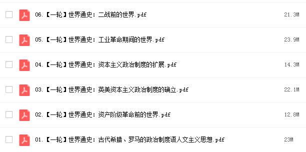 2022高三刘莹莹历史暑假班网课资源插图