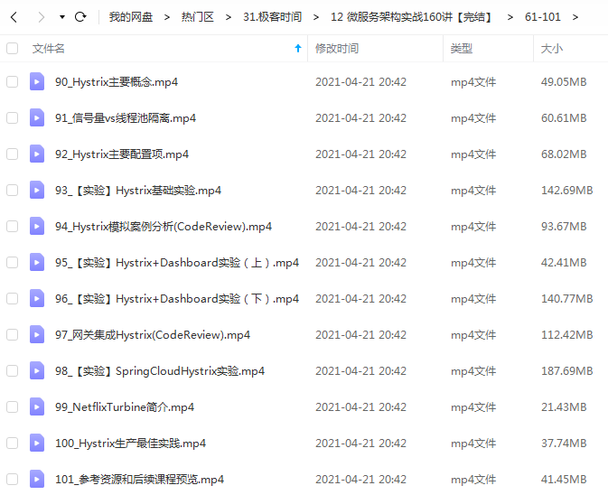 极客时间 微服务架构实战160讲【完结】插图1
