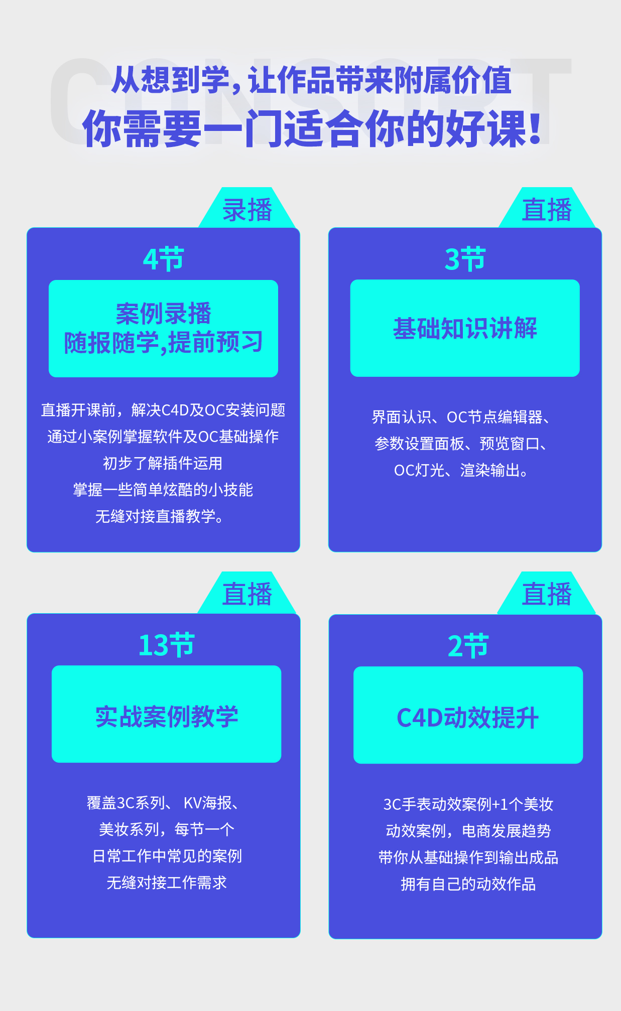 阿波C4D零基础产品实战班2期（加密）