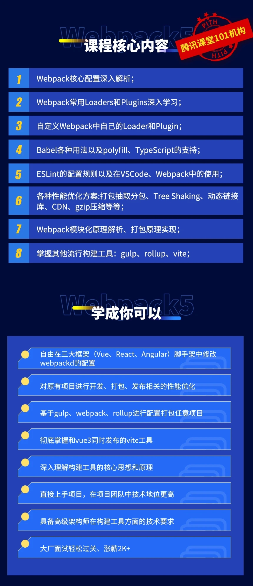 小码哥-深入Webpack5等构建工具(gulp/rollup/vite)完结无秘