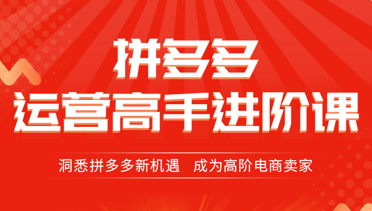牛气学堂：拼多多实战运营指南价值498元