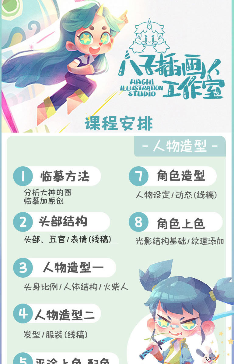 最新一只八子ipad儿童插画课2020年插图