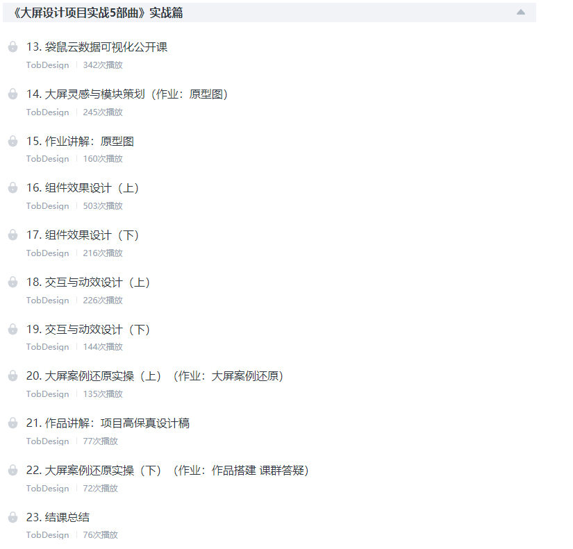 数据可视化设计课-全能合集2020【超清有素材】插图2