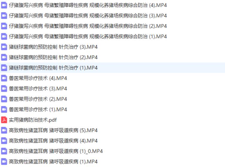 养猪技术大全4.05GB