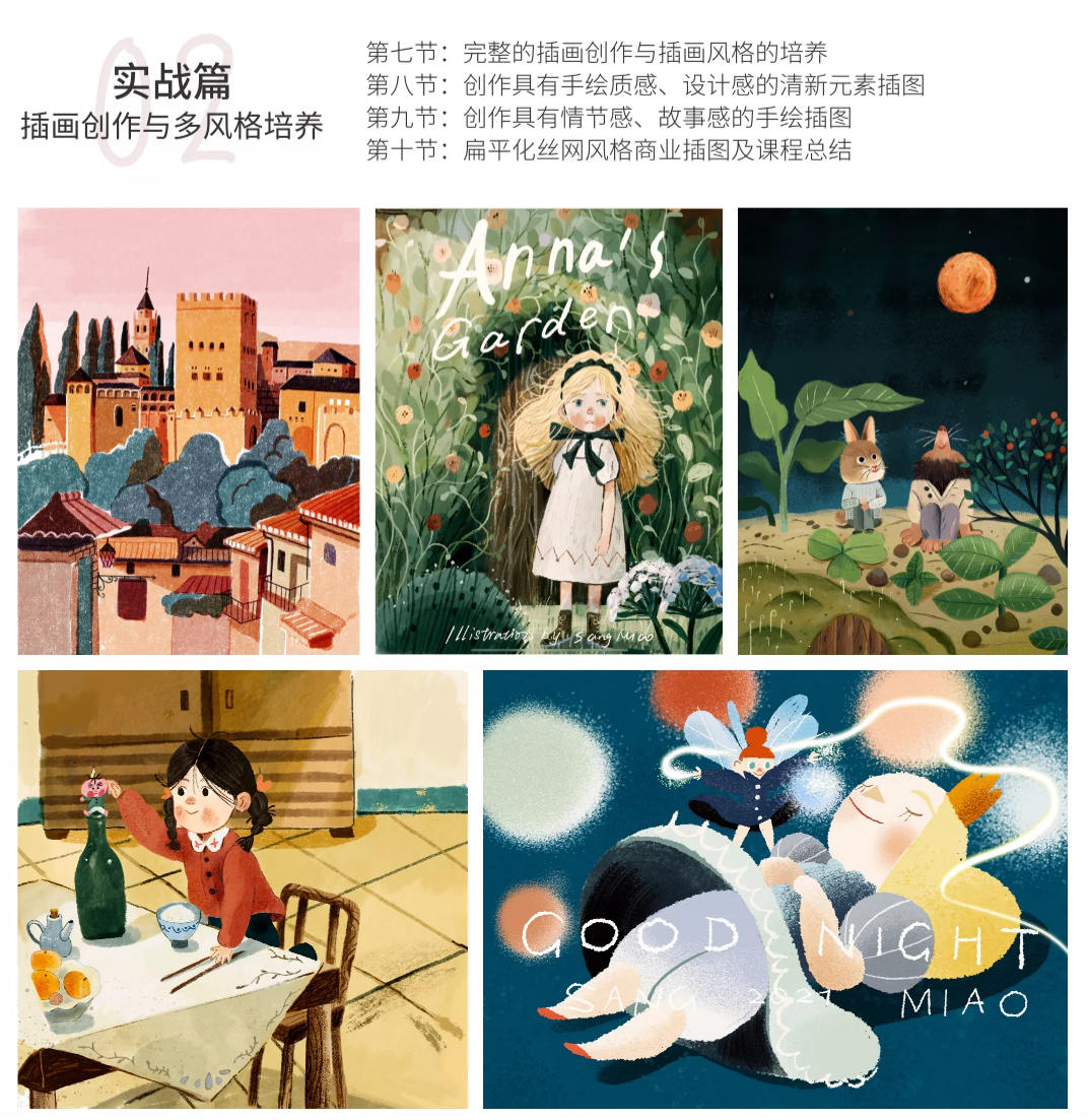 苗桑零基础iPad插画系统班2021年7月结课【超清有课件素材】插图2