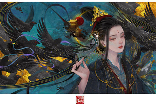 养猫画画的随随古风课大合集插图